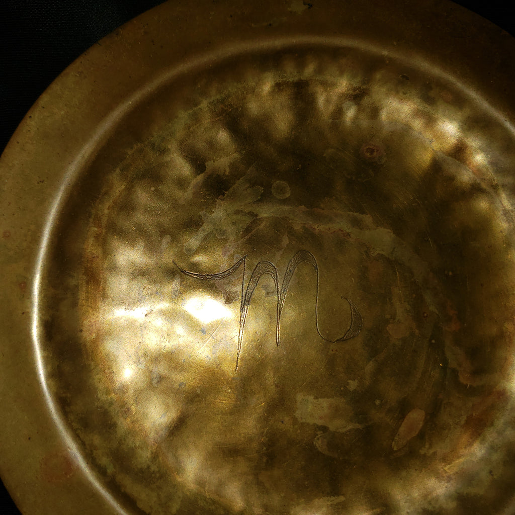 Vintage Brass Trinket Dish