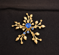 Vintage Mid-Century Starburst Brooch