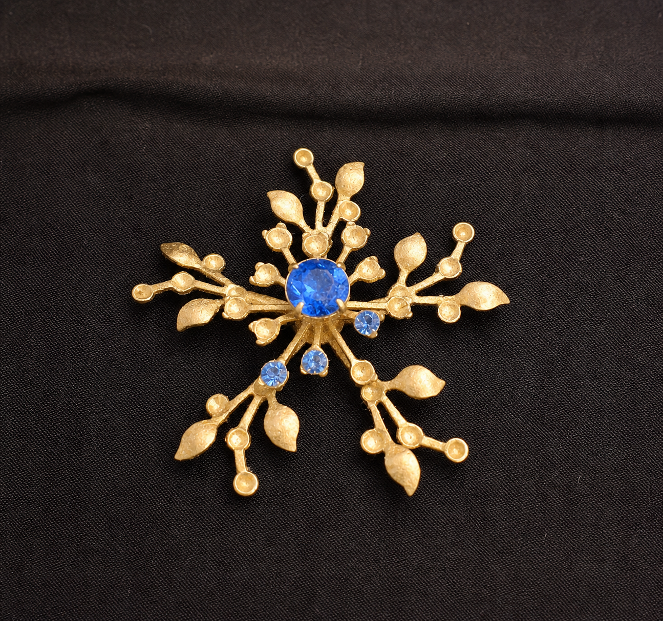 Vintage Mid-Century Starburst Brooch