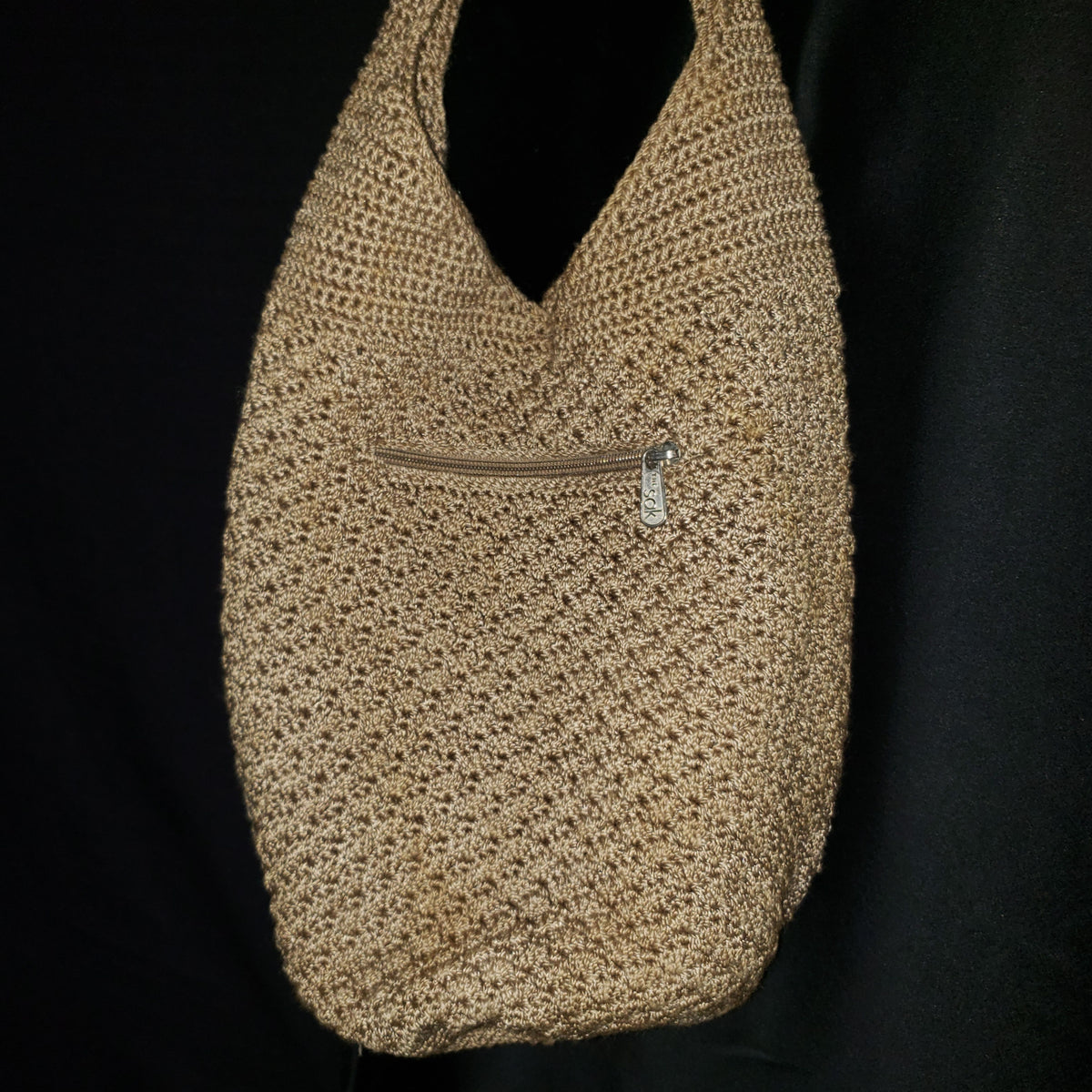 The Sak Crochet Shoulder/Hobo Bag – Neutral Tan