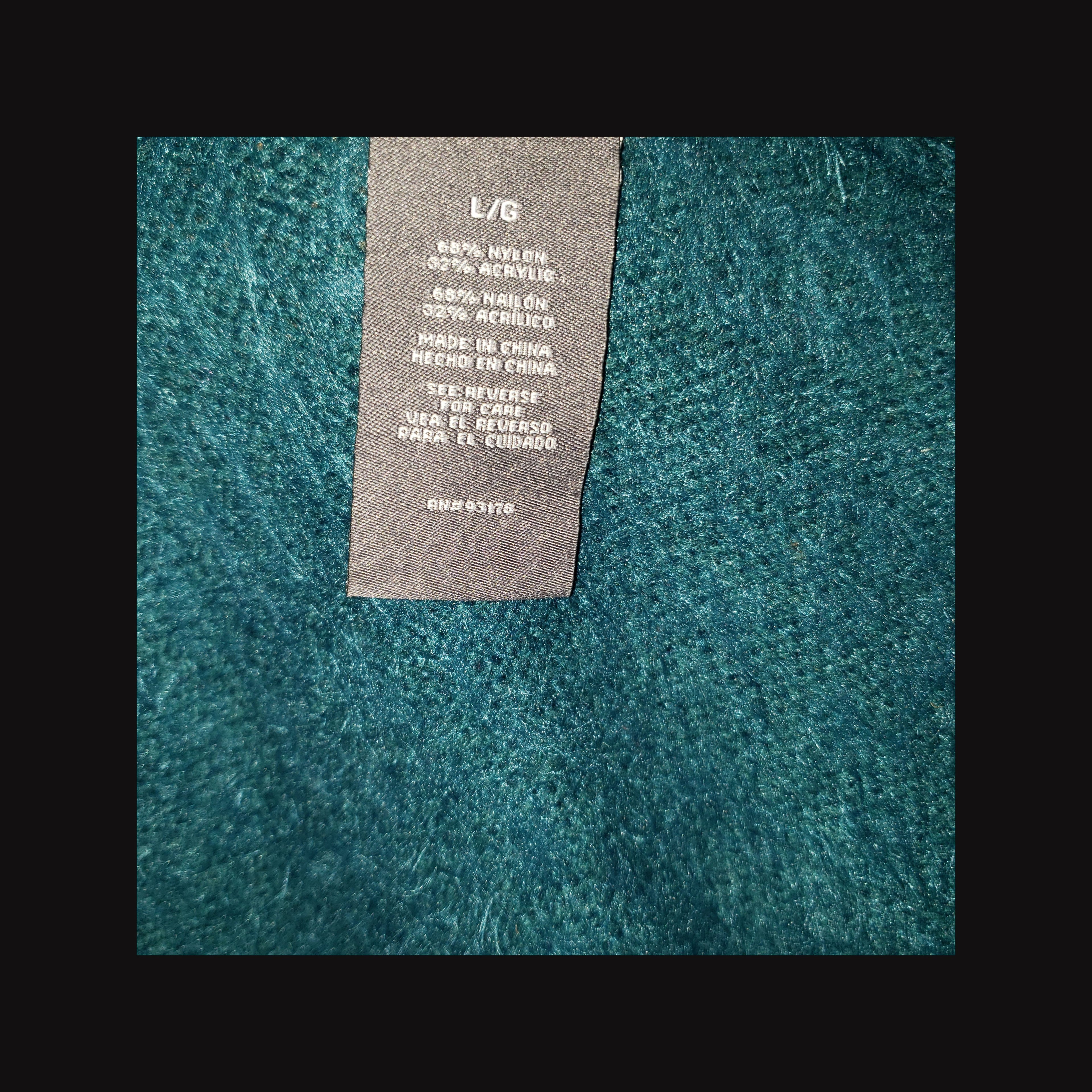 Women's Teal Bouclé Open Front Long Cardigan Sweater