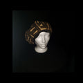 Vintage African Mud Cloth Print Artisan Beret Hat