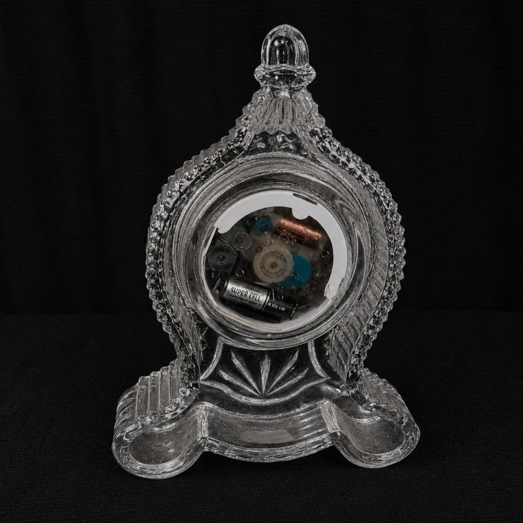 Vintage Crystal Legends by Godinger Lead Crystal Clock