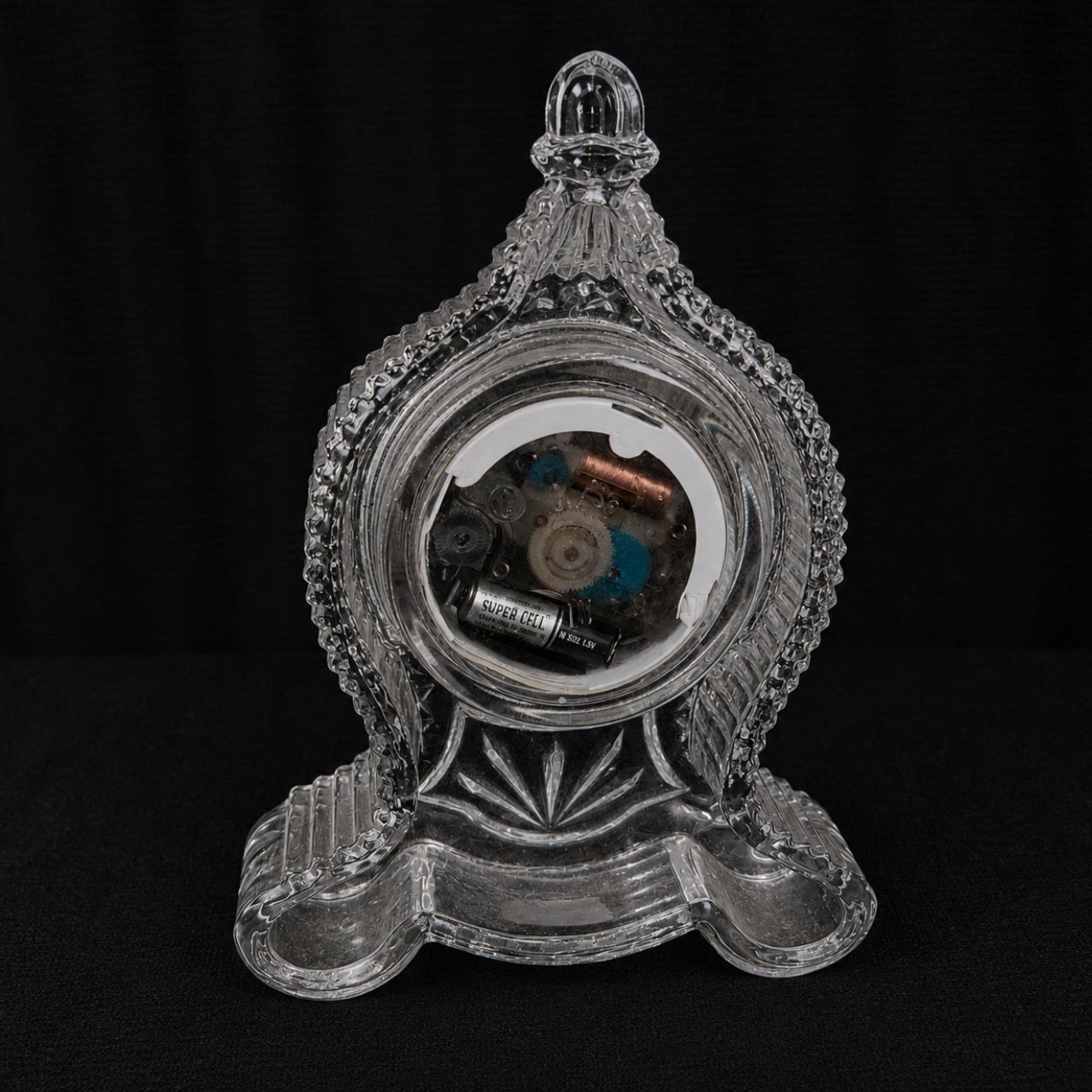 Vintage Crystal Legends by Godinger Lead Crystal Clock