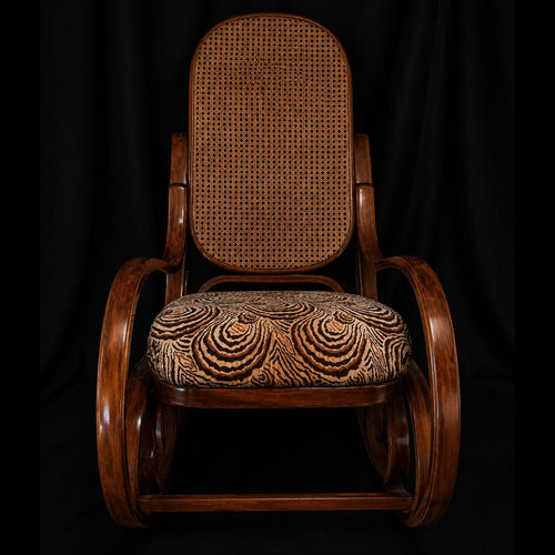 Thonet-style bentwood rocking chair