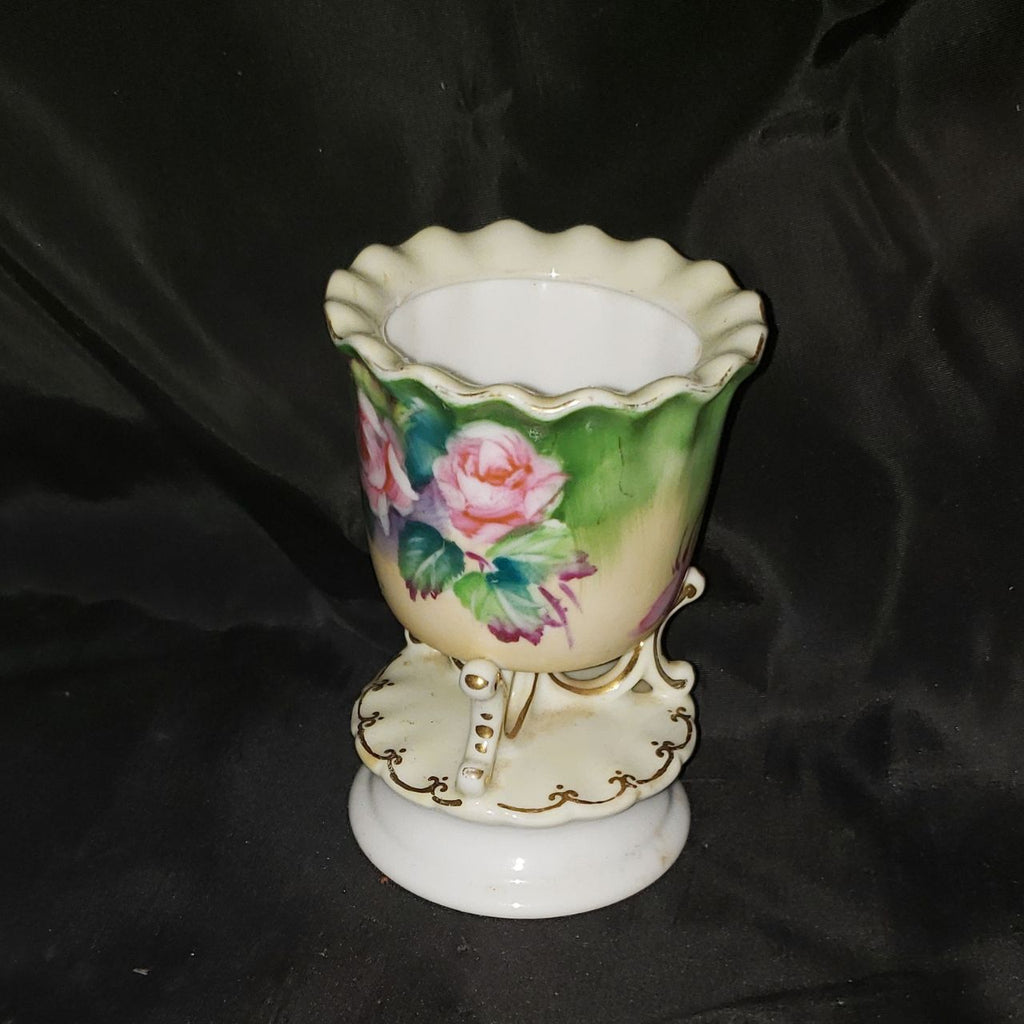 Vintage Porcelain Pedestal Vase