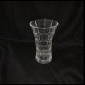 Vintage Cut Crystal Vase – Elegant Paneled Glass Floral Vase