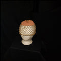 Vintage Gold Mesh Cocktail / Evening Cap Hat