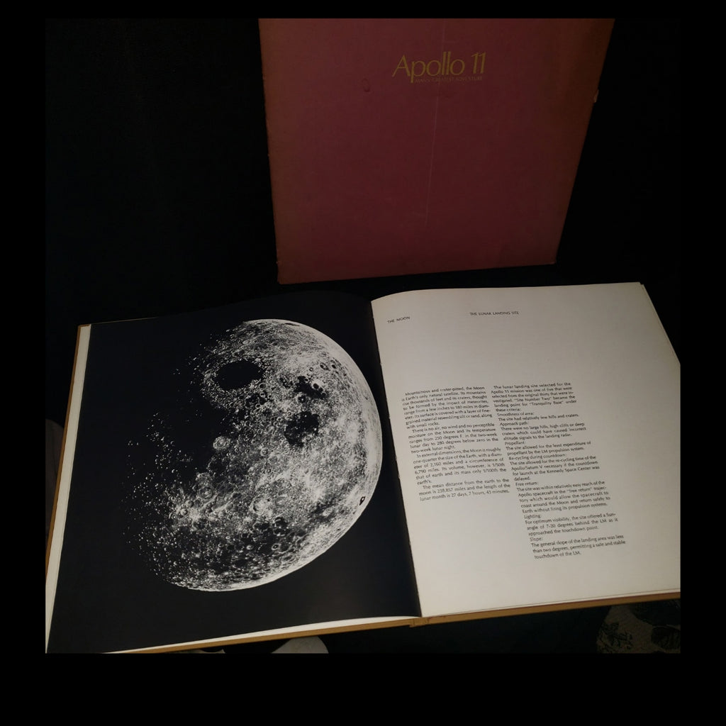 Apollo 11: Man’s Greatest Adventure | Vintage NASA Moon Landing Commemorative Photo Book with Slipcase
